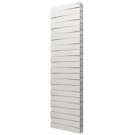 Биметаллический вертикальный радиатор Royal Thermo Piano Forte Tower Bianco Traffico 22 секции