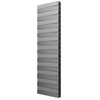 Биметаллический вертикальный радиатор Royal Thermo Piano Forte Tower Silver Satin 22 секции