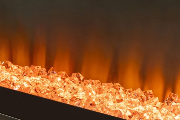 Каминокомплект Royal Flame Basel R с очагом Vision 60 LED белый с черным