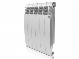 Биметаллический радиатор отопления Royal Thermo BiLiner 500 6 секций Bianco Traffico