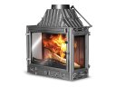 Печь-камин KAWMET W3PLB (3 стекла) 16.7 кВт