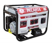 Бензиновый электрогенератор Ресанта БГ8000Э
