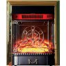Каминокомплект Interflame Грация с очагом Majestic FX M Brass бежевый с золотой патиной