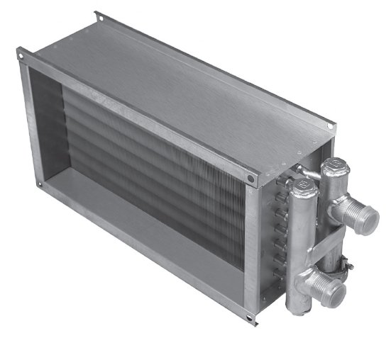 Водяной нагреватель Shuft WHR 600х350-3