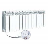 Биметаллический радиатор отопления RIFAR BASE VENTIL L 350 x14