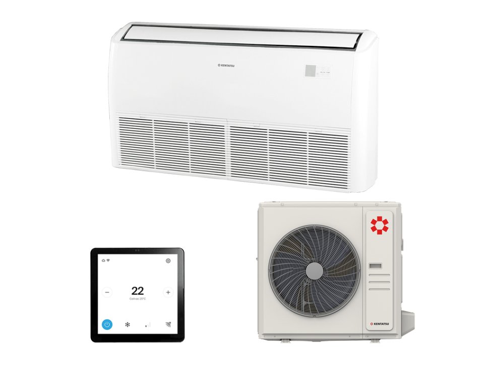 Напольно-потолочная сплит-система Kentatsu KSCB165HZRN1W/KSUNB165HZRN3