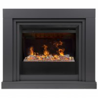 Каминокомплект RealFlame Stanley 26 GR с очагом Helios 26 SBG 3D