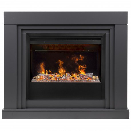 Каминокомплект RealFlame Stanley 26 GR с очагом Helios 26 SBG 3D