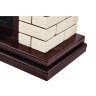 Каминокомплект Firelight Bricks 25 с очагом Electrolux EFP/P-2520LS камень бежевый/шпон темный дуб