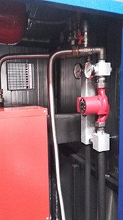 Твердотопливный наружный котел Буржуй-К Т-32АМК