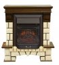 Каминокомплект RealFlame Stone new STD/EUG AO (DN) с очагом Majestic s Lux Black/Brass