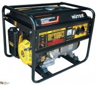 Бензиновый электрогенератор Huter DY5000L