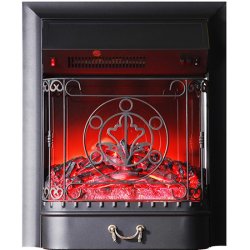 Каминокомплект Interflame Спенсер с очагом Majestic FX M Black бежевый с золотой патиной