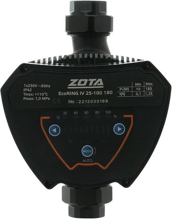 Циркуляционный насос Zota EcoRING IV 25-100 180