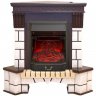 Каминокомплект RealFlame Stone Corner new STD/EUG AO (DN) с очагом Fobos s Lux Black/Brass