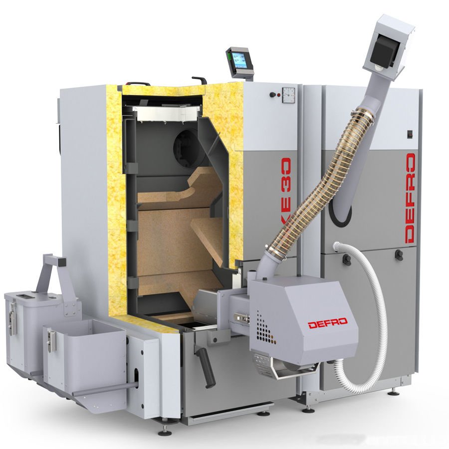 Напольный твердотопливный котел Koloss 25-35