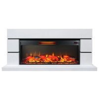 Каминокомплект Interflame Норд с очагом Foton 36 LED FX QZ белый