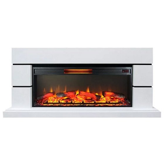 Каминокомплект Interflame Норд с очагом Foton 36 LED FX QZ белый